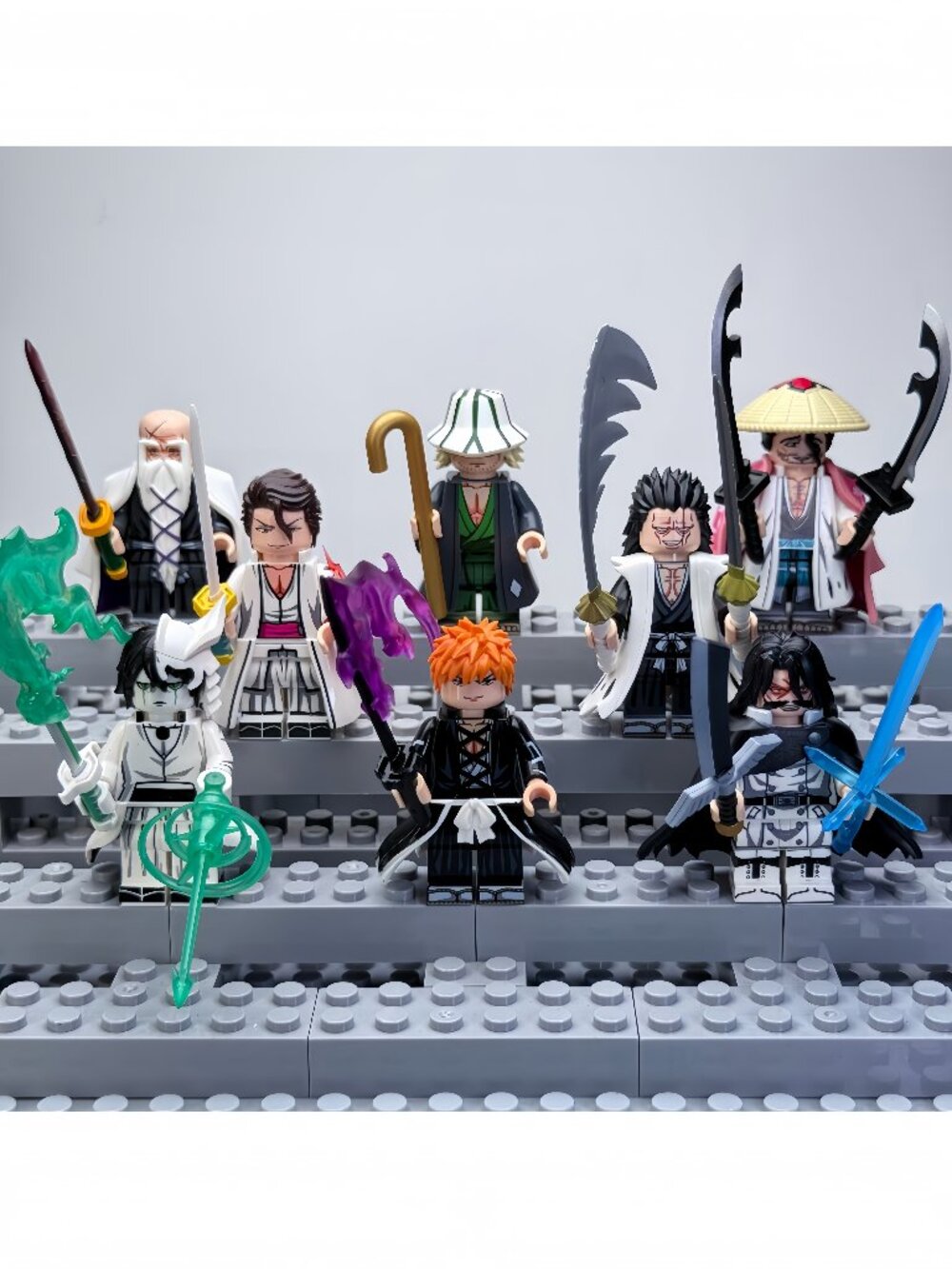 Bleach Custom Minifigures Lot of 8